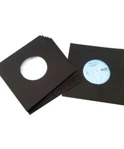 Eσώφυλλα δίσκων 7″ Single αντιστατικά (μαύρα)