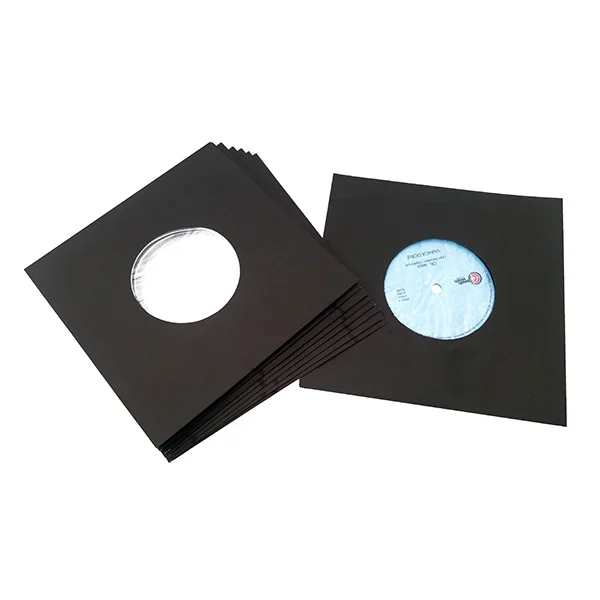 Eσώφυλλα δίσκων 7″ Single αντιστατικά (μαύρα)