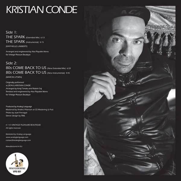 Kristian Conde – The Spark / 80s Come Back To Us - Image 2