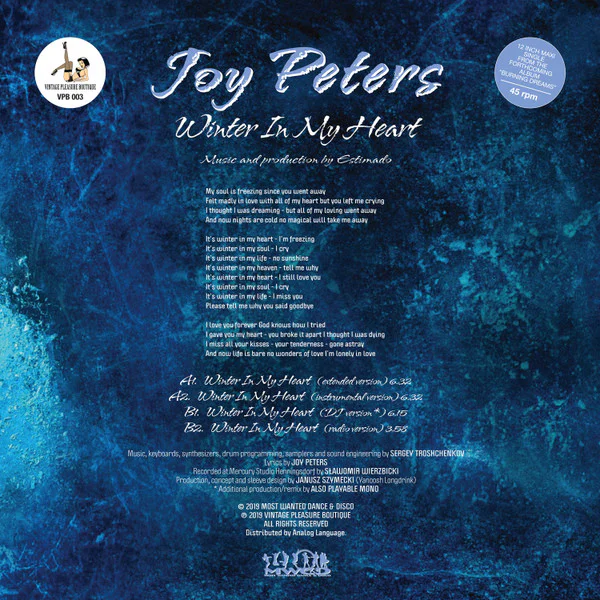 Joy Peters – Winter In My Heart - Image 2