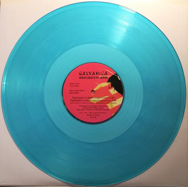 Galvanica – Nightlights In Japan (blue vinyl) - Image 3