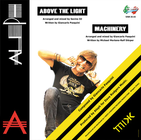 Aleph – Above The Light (Extended Remix) / Machinery - Image 2