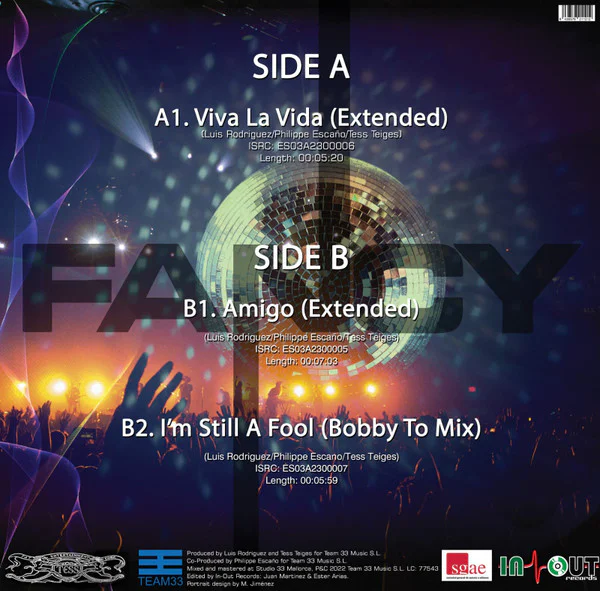 Fancy ‎– Viva La Vida - Image 2