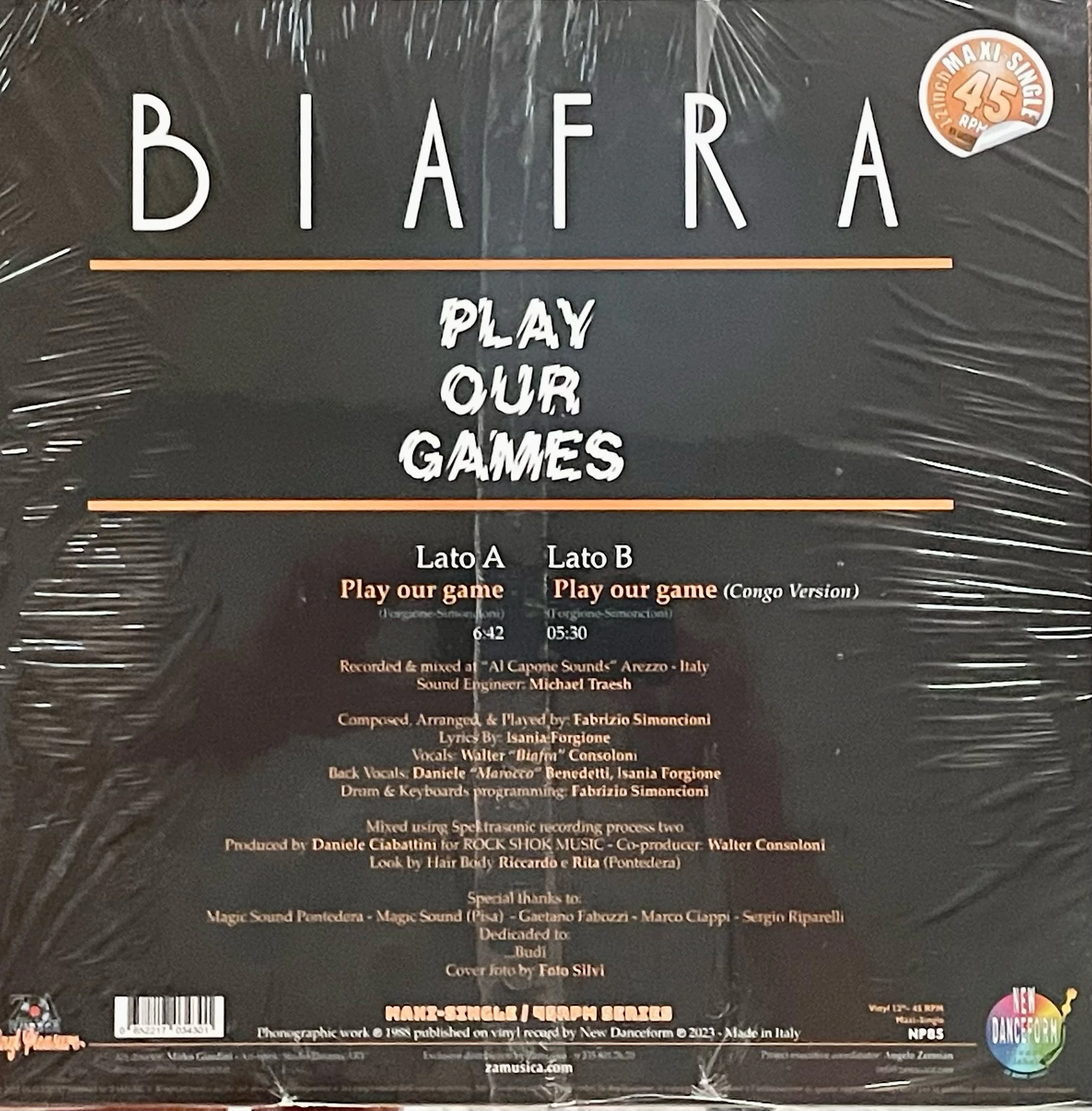 Biafra ‎– Play Our Game - Image 2