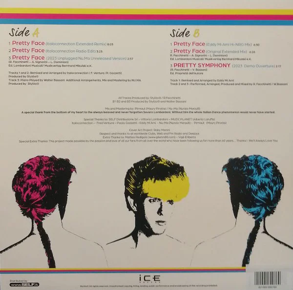 Styloo – Pretty Face ( 40th Anniversary  - Clear Vinyl) - Image 2