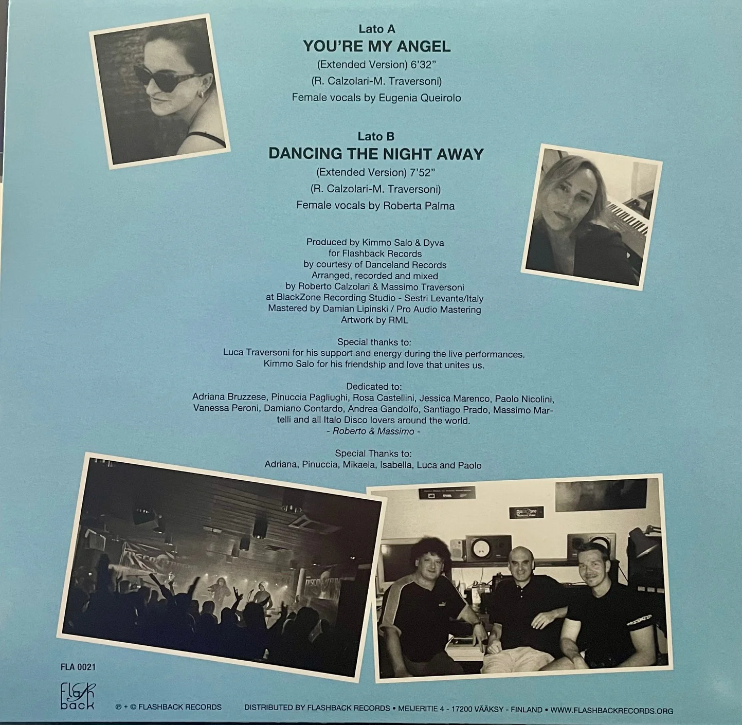 Dyva – You’re My Angel (white vinyl) - Image 2