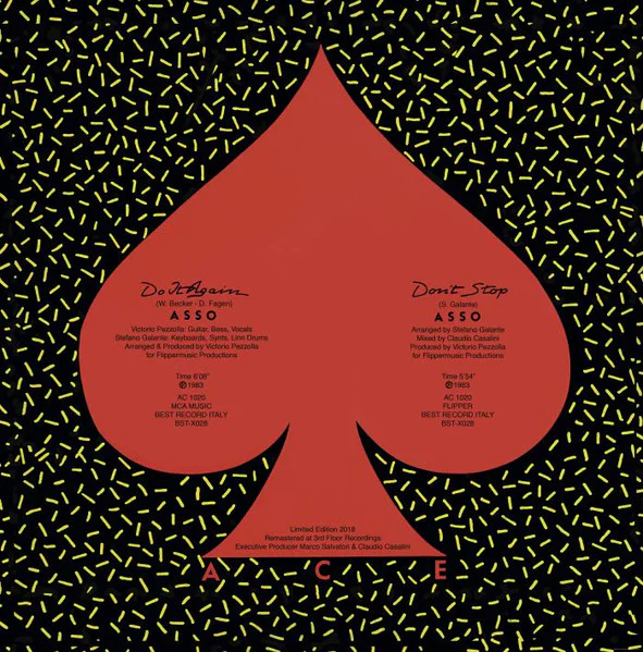 Asso – Do It Again / Don't Stop - Image 2