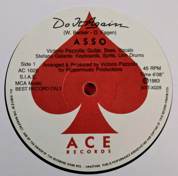 Asso – Do It Again / Don't Stop - Image 3