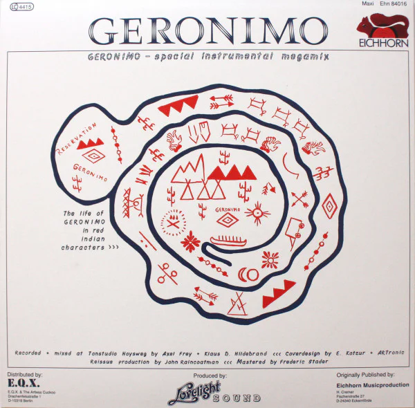 Axel F. – Geronimo (red vinyl) - Image 2