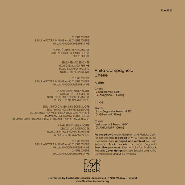 Anita Campagnolo – Cherie - Image 2