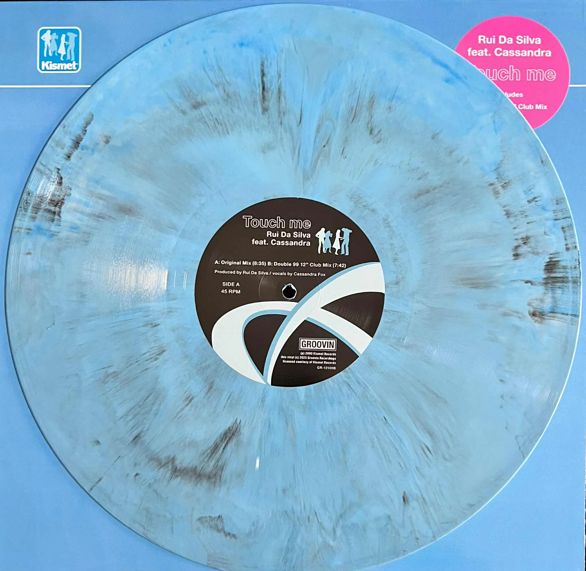 Rui Da Silva Feat. Cassandra – Touch Me (Blue splattered) - Image 3