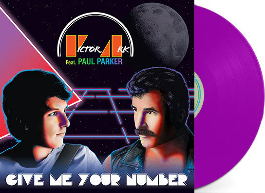 Victor Ark Feat. Paul Parker – Give Me Your Number (Purple vinyl) - Image 3