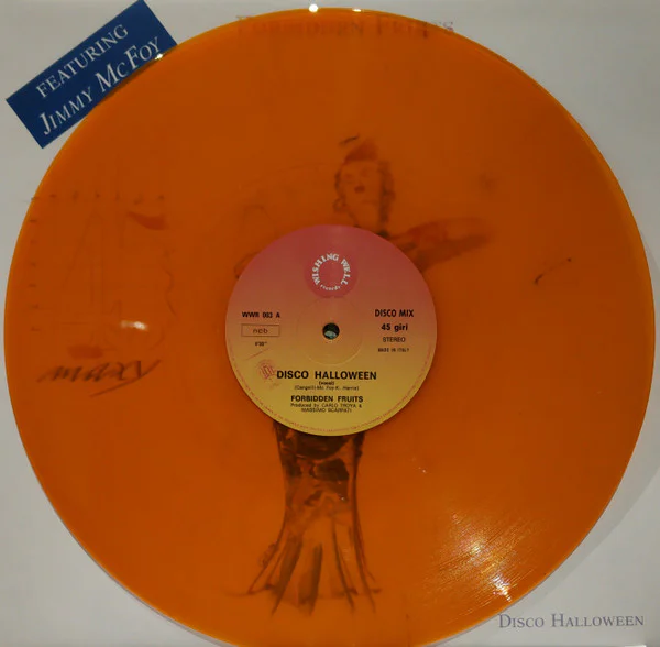 Forbidden Fruits – Disco Halloween (orange vinyl) - Image 2
