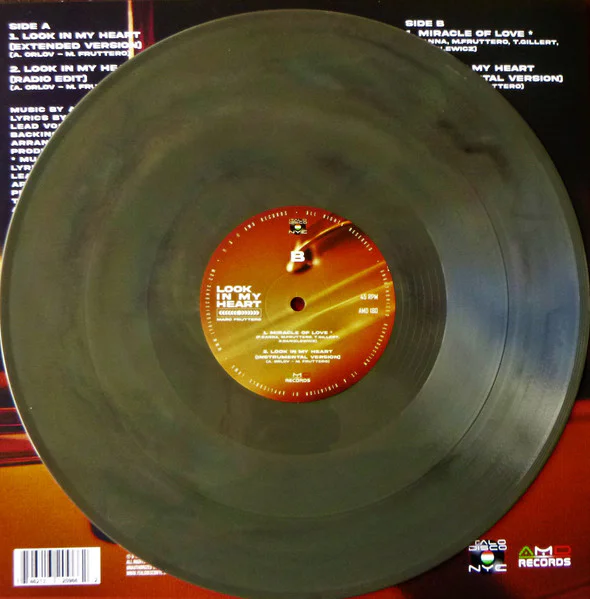 Marc Fruttero – Look In My Heart (Olive Marbled vinyl) - Image 3