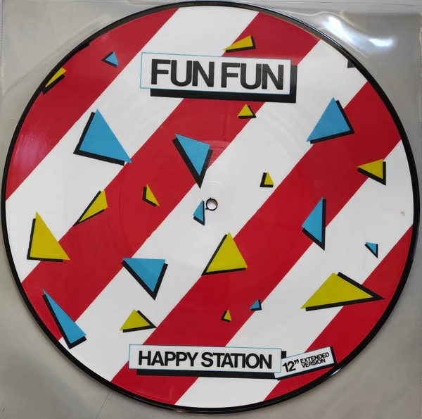 Fun Fun – Happy Station / Color my love (12" Extended Version) (Picture disc)