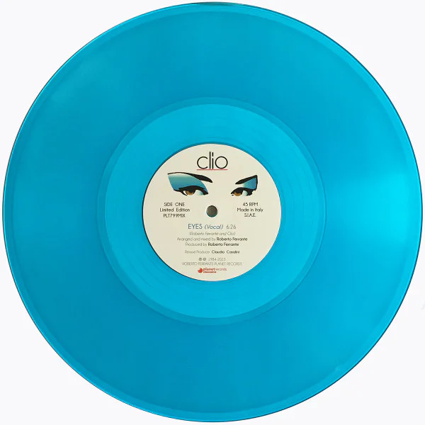 Clio – Eyes (Turquoise vinyl) - Image 3