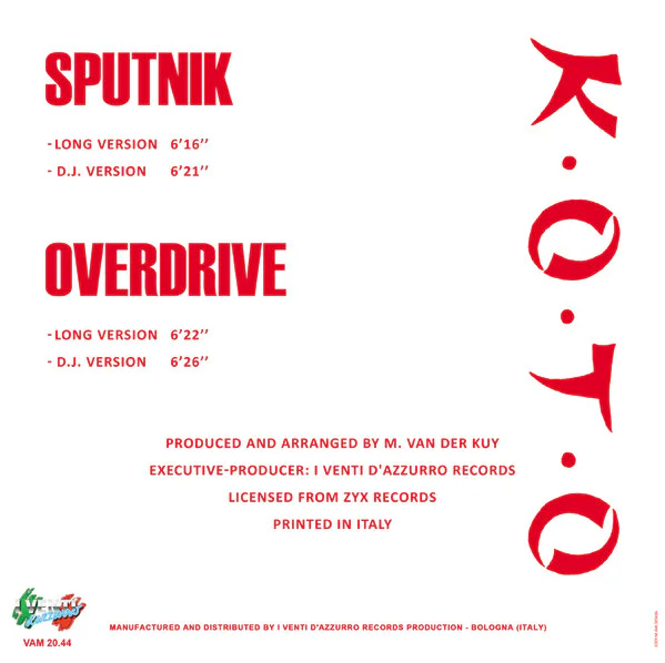 Koto – Sputnik / Overdrive - Image 2