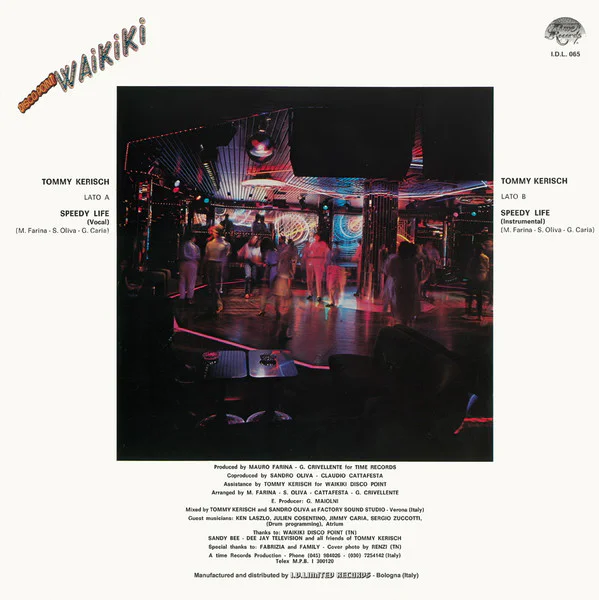 Tommy Kerisch - Speedy Life - Image 2