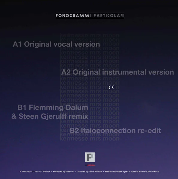 Kermesse – Mrs Moon (Red Vinyl) - Image 2