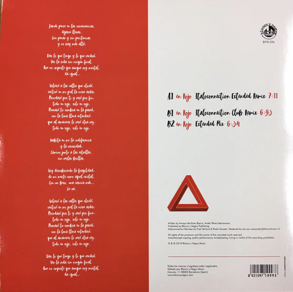 Andermay – En Rojo (red vinyl) - Image 2