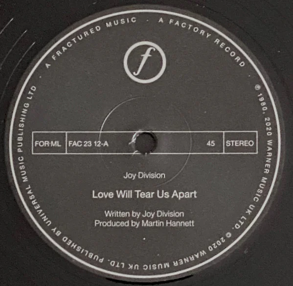 Joy Division – Love Will Tear Us Apart - Image 4