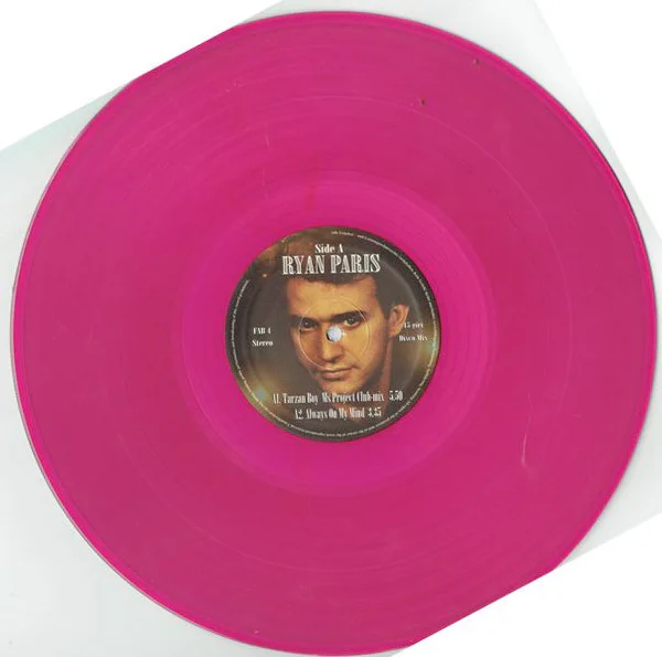 Ryan Paris – 80s Forever - Vol.1 (Fuchsia vinyl) - Image 2