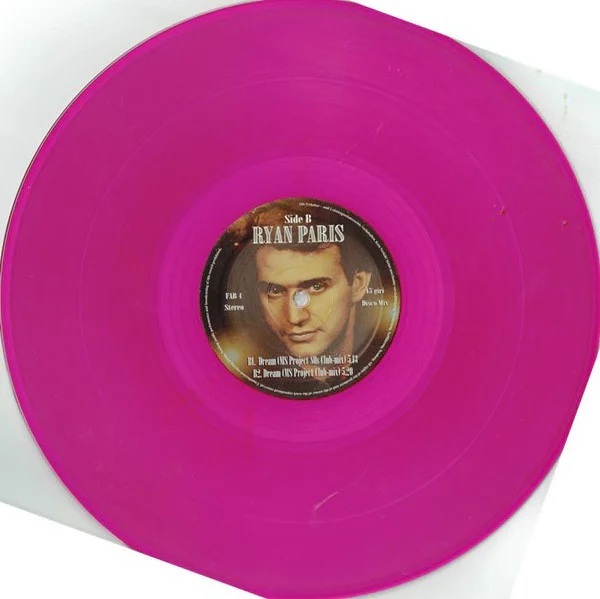 Ryan Paris – 80s Forever - Vol.1 (Fuchsia vinyl) - Image 3