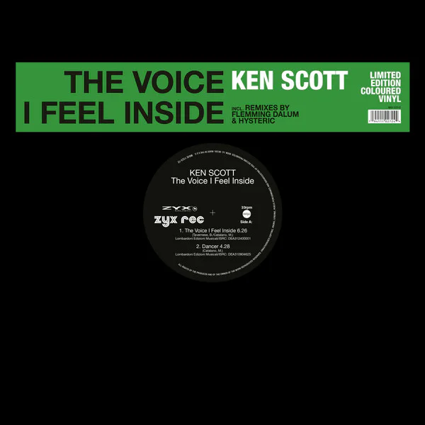 Ken Scott – The Voice I Feel Inside (Green vinyl)