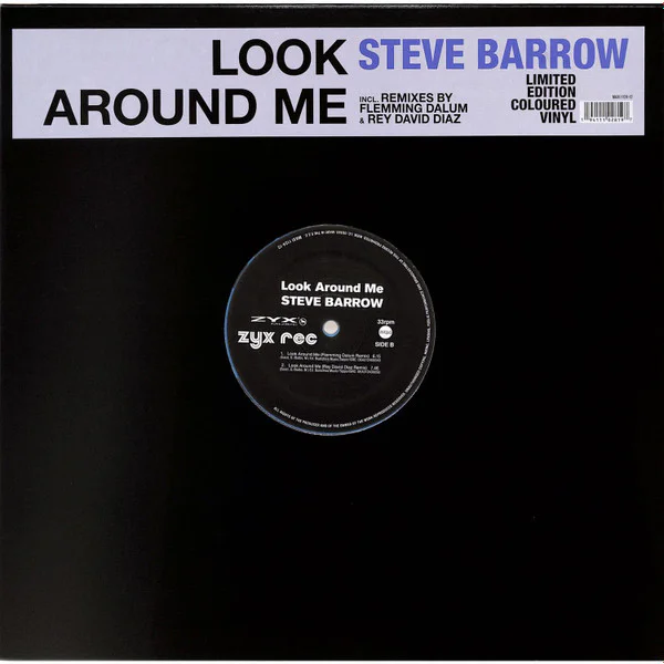 Steve Barrow – Look Around Me (Blue vinyl)