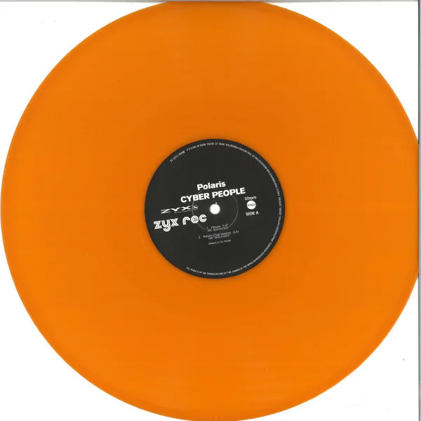 Cyber People – Polaris (Orange vinyl) - Image 3