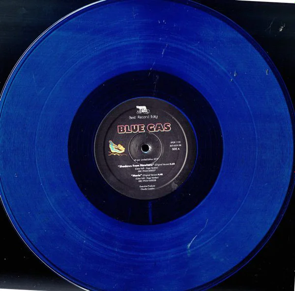 Blue Gas – Shadows From Nowhere (blue vinyl) - Image 3