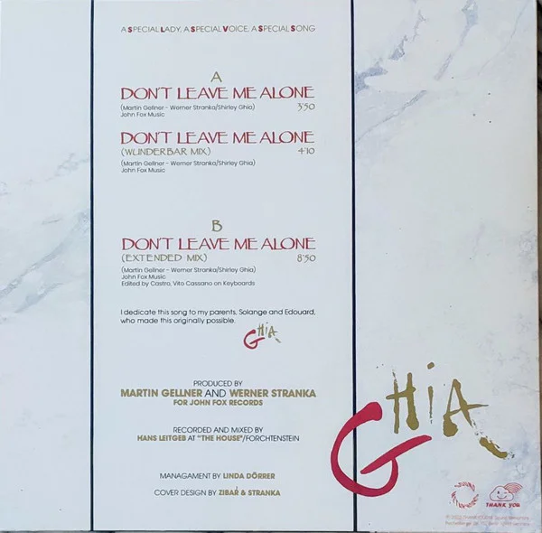 Ghia – Don't Leave Me Alone - Image 2