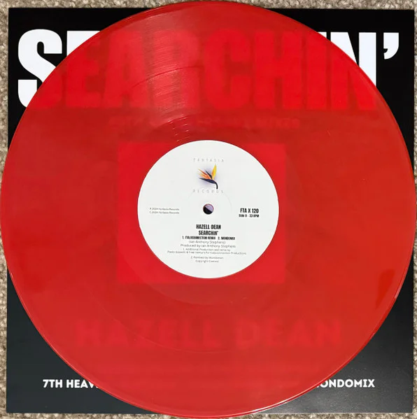 Hazell Dean – Searchin' (40th Anniversary Remixes) (red vinyl) - Image 4