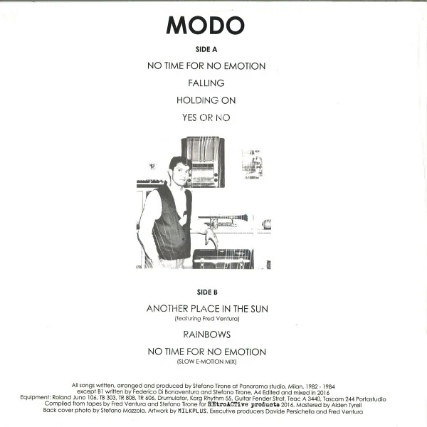 Modo – Minimal Disco Experiments 1982/1984 - Image 2