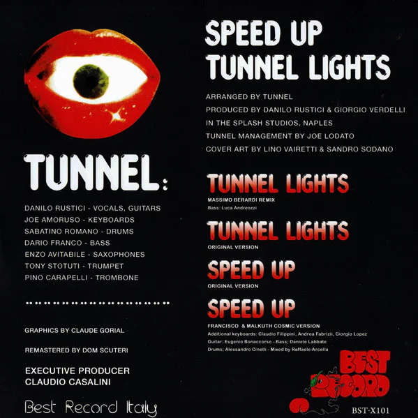 Tunnel Featuring Danilo Rustici – Speed Up / Tunnel Lights - Image 2