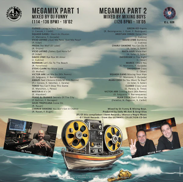 Sabadell Sound Megamixes (mixed compilation - orange vinyl) - Image 2