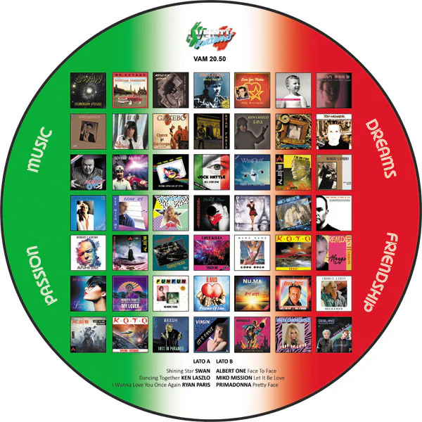 I Venti d'Azzurro Records VAM 20.50 Sampler (Picture disc) - Image 2