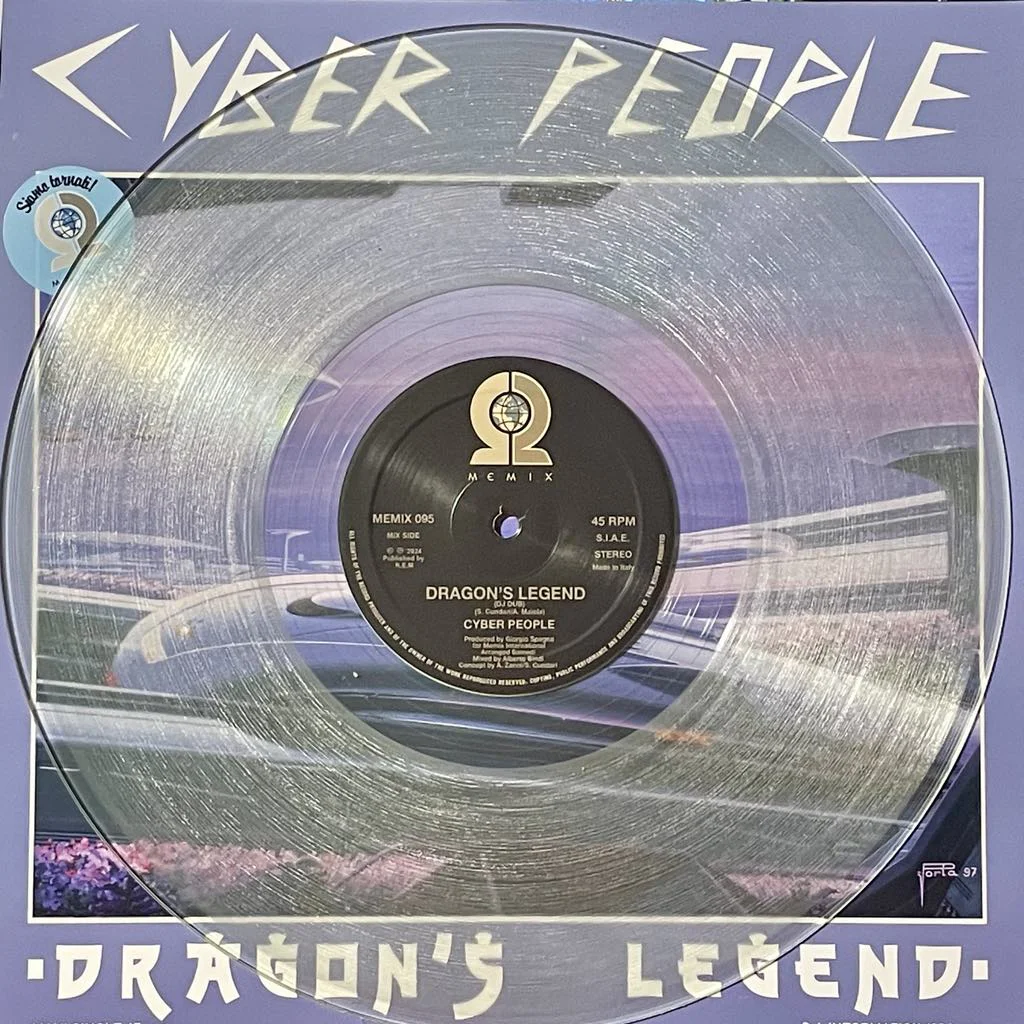 Cyber People – Dragon's Legend (Transparent vinyl) - Image 3