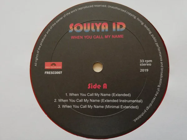 Soulya Id – When You Call My Name / Only You And Me - Image 4