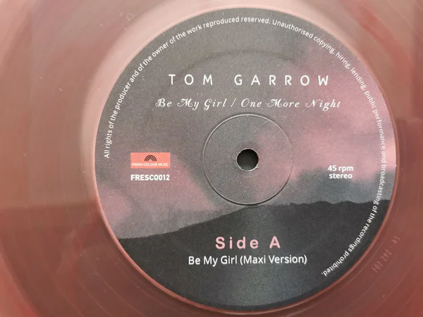 Tom Garrow – Be My Girl / One More Night - Image 3