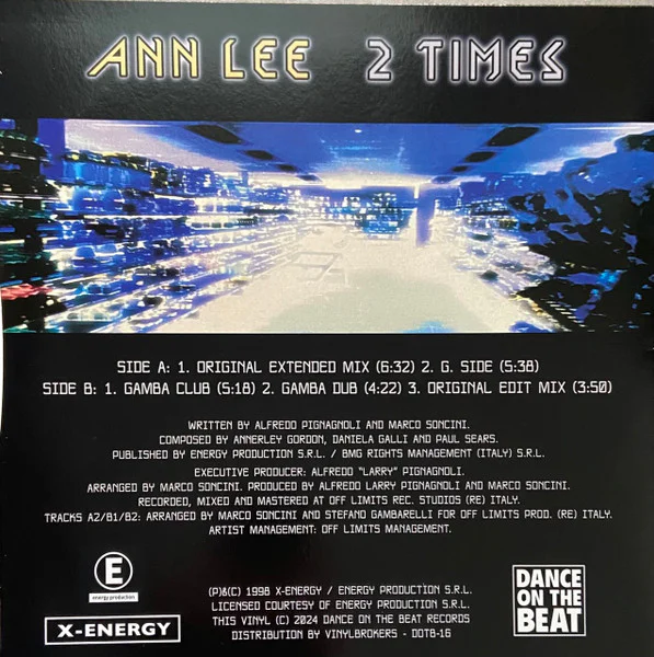 Ann Lee – 2 Times - Image 2