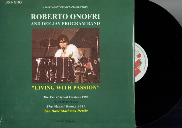Roberto Onofri And Dee Jay Program Band ‎– Living With Passion - Image 3