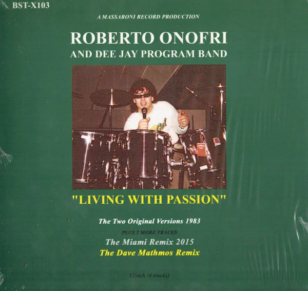 Roberto Onofri And Dee Jay Program Band ‎– Living With Passion