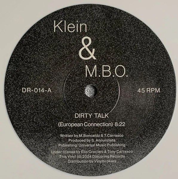 Klein & M.B.O. – Dirty Talk - Image 3