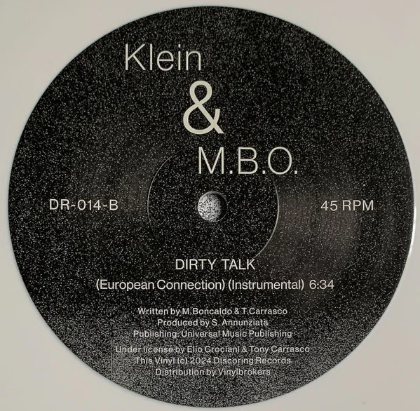 Klein & M.B.O. – Dirty Talk - Image 4