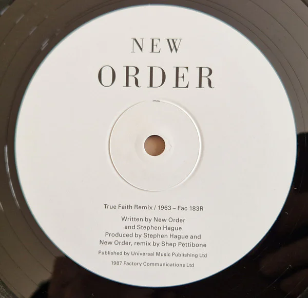 New Order – True Faith (Remix) - Image 4