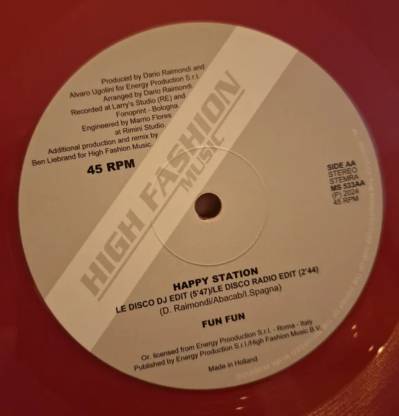 Fun Fun – Happy Station (Ben Liebrand Le Disco Remix) - Image 4