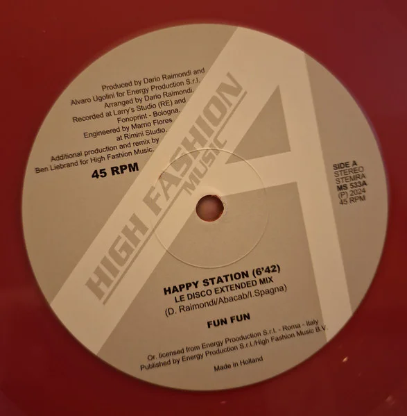 Fun Fun – Happy Station (Ben Liebrand Le Disco Remix) - Image 3