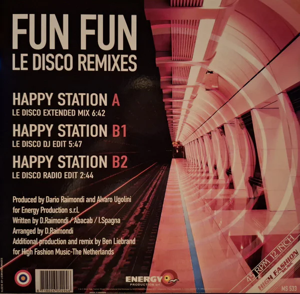 Fun Fun – Happy Station (Ben Liebrand Le Disco Remix) - Image 2
