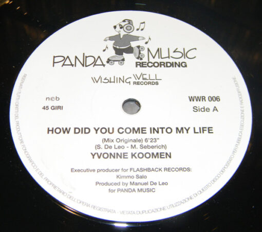 Yvonne Koomen / Pascalin – How Did You Come Into My Life / Contre Toi - Contre Moi - Image 3